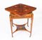 19th Century Victorian Marquetry Envelope Card Table 2