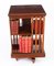 Early 20th Century Flame Mahogany Revolving Bookcase, 1890s 2