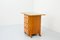 Dutch Side Table in Blonde Wood and Green Laminate, 1970s, Image 4