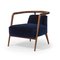 Scandinavian Modern Lounge Chair in Walnut 1