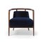 Scandinavian Modern Lounge Chair in Walnut 2
