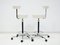 Chaises Perch Blanches par George Nelson pour Vitra, 2010s, Set de 2 4