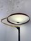 Italienische Mid-Century Messing Stehlampe aus rotem Acrylglas, 1950er 7