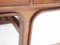 Mesa auxiliar de madera dura de Gianfranco Frattini para Bernini, años 60, Imagen 6
