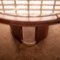 Brutalist Marble & Rosewood Dining Table, 1970s 11