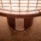 Brutalist Marble & Rosewood Dining Table, 1970s, Image 11