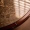 Brutalist Marble & Rosewood Dining Table, 1970s 8