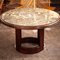 Brutalist Marble & Rosewood Dining Table, 1970s, Image 2