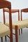 Vintage Danish Dining Chairs in Teak by H.W. Klein for Bramin, Set of 4 3