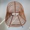 Vintage Lounge Chair in Rattan from Rohé Noordwolde, 1960s 2
