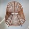 Vintage Lounge Chair in Rattan from Rohé Noordwolde, 1960s, Image 2