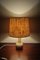 Small Table Lamp with Travertine Foot 2