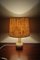 Small Table Lamp with Travertine Foot, Image 2