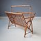 French Magazine Rack in Bamboo, 1950s 2