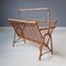 French Magazine Rack in Bamboo, 1950s, Image 2