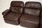 Modulares Vintage Ecksofa aus Leder, 1970er, 8er Set 9