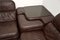 Modulares Vintage Ecksofa aus Leder, 1970er, 8er Set 8