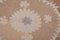 Weißer und Brauner Gewebter Suzani Wandteppich, Bukhara 6