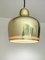 Lampe à Suspension Cloche Dorée Vintage par Alvar Aalto pour Louis Poulsen, 1960s 4