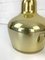 Lámpara colgante vintage en forma de campana dorada de Alvar Aalto para Louis Poulsen, años 60, Imagen 12