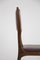 Wood and Red Leather Chairs attributed to Carlo De Carli, 1950s, Set of 6, Image 3