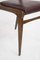 Stühle aus Holz & rotem Leder, Carlo De Carli zugeschrieben, 1950er, 6er Set 11