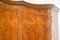 Mueble de cóctel Queen Anne antiguo de madera nudosa de nogal, años 20, Imagen 6