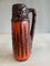 Orange, Brown and Red Fat Lava Vases from Scheurich, Set of 3 18