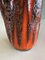 Orange, Brown and Red Fat Lava Vases from Scheurich, Set of 3 13