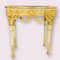 Classicist Console Table with Gilded Lion Heads, Image 1