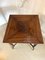 Antique Victorian Rosewood Inlaid Envelope Table, 1880s 12