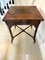 Antique Victorian Rosewood Inlaid Envelope Table, 1880s, Image 4