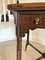 Antique Victorian Rosewood Inlaid Envelope Table, 1880s, Image 13