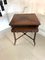 Antique Victorian Rosewood Inlaid Envelope Table, 1880s 2
