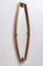 Vintage Hexagonal Wall Mirror with Beech Frame, Italy, 1950s, Image 3