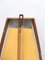 Vintage Hexagonal Wall Mirror with Beech Frame, Italy, 1950s 8