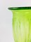 Vaso in vetro di Murano verde, anni '70, Immagine 2