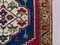 Small Vintage Turkish Red & Blue Wool Rug, Image 2