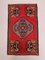 Small Vintage Red Wool Rug, Turkey 1