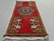 Small Vintage Turkish Rug in Red Wool 3