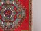 Kleiner türkischer Vintage Teppich aus roter Wolle 2