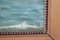 Paesaggio marino surrealista, fine XX secolo, olio su tela, con cornice, Immagine 2