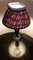 Lampada da tavolo Art Nouveau con base in ceramica, anni '10, Immagine 6