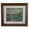 P. Sacchetto, Seascape, 1940s, Oil on Masonite, Framed 1