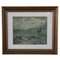 P. Sacchetto, Seascape, 1940s, Oil on Masonite, Framed, Image 1