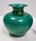 Vintage Green Cased Alga Glass Vase with Gold Leaf by Tomaso Buzzi for Venini, 1930s 1