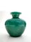 Vintage Green Cased Alga Glass Vase with Gold Leaf by Tomaso Buzzi for Venini, 1930s 4