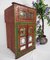 Antique Afghan Cabinet with Mirror, 1890s 7