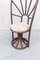 Bamboo Dining Chairs with High Curved Backrest, France, 1960s, Set of 4 8
