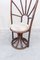 Bamboo Dining Chairs with High Curved Backrest, France, 1960s, Set of 4, Image 8